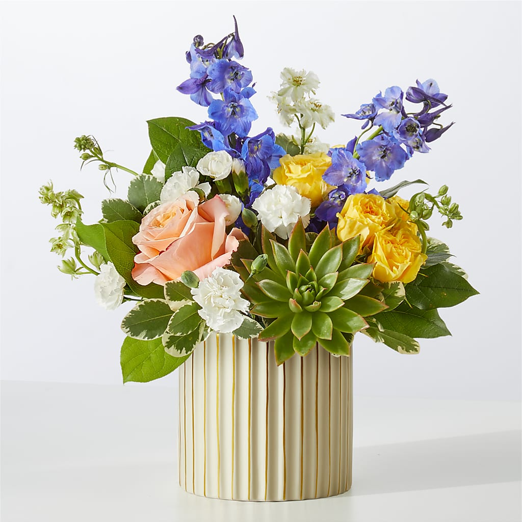 Cobalt Reverie Bouquet – Flowers By Albert, Lowell MA