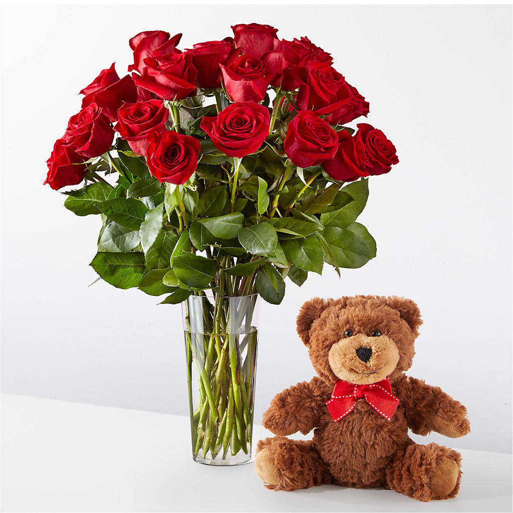 Romantic Long Stem Red Rose Bouquet Bundles – Flowers By Albert, Lowell MA