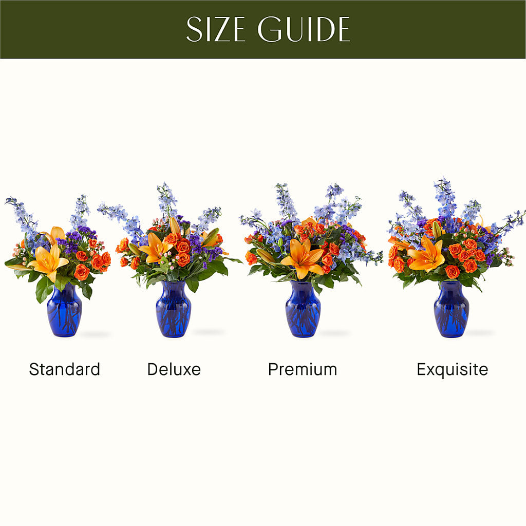 Radiant Citrus Bouquet – Flowers By Albert, Lowell MA