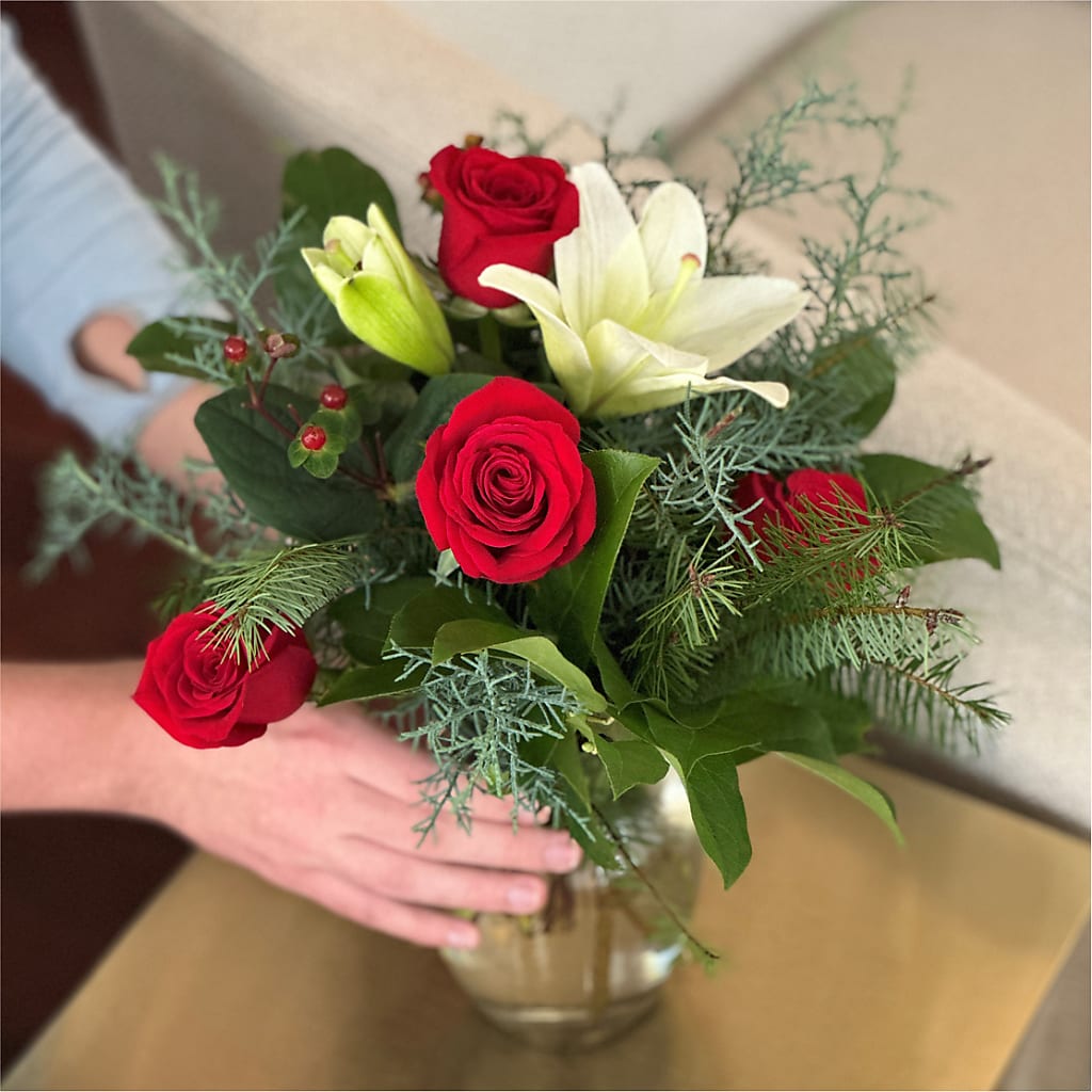 Glittering Lights Bouquet – Flowers By Albert, Lowell MA