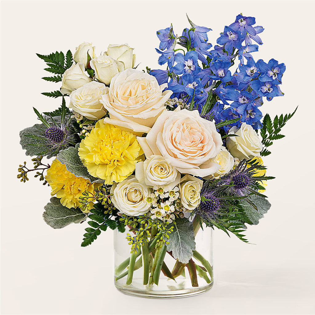 Lemon Sorbet Bouquet – Flowers By Albert, Lowell MA