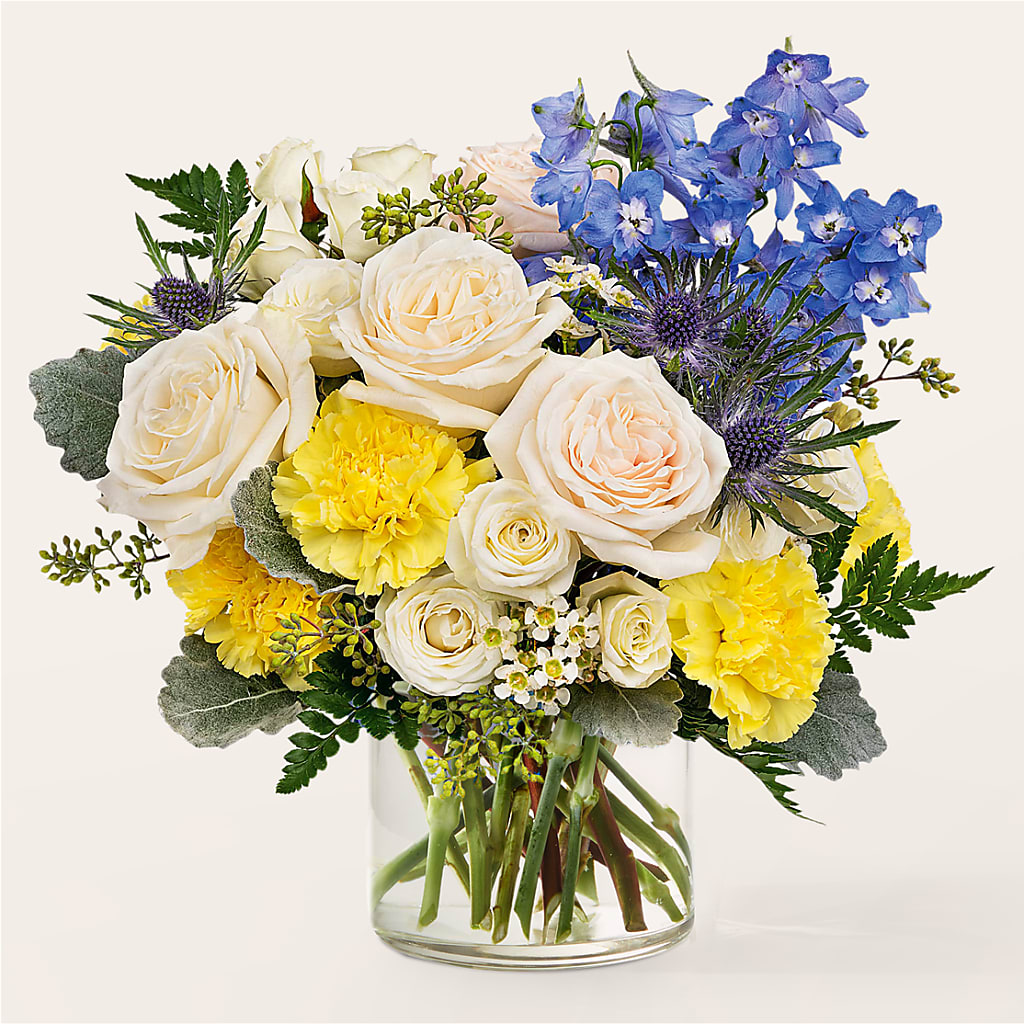 Lemon Sorbet Bouquet – Flowers By Albert, Lowell MA