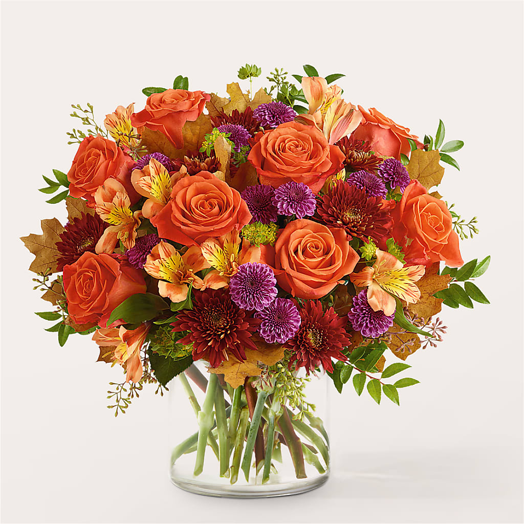 Orange You Glad Bouquet – Flowers By Albert, Lowell MA