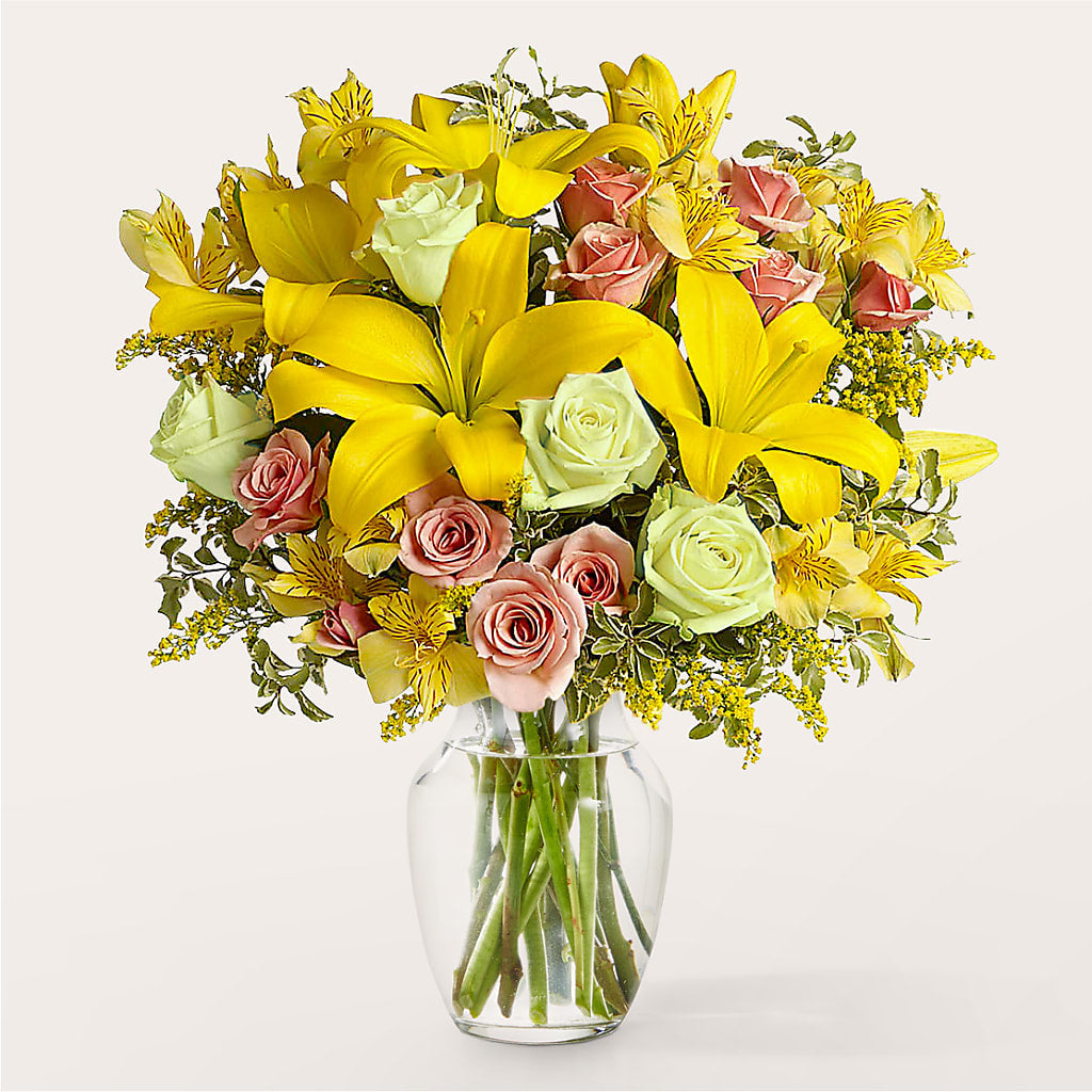 Sunburst Bouquet – Flowers By Albert, Lowell MA