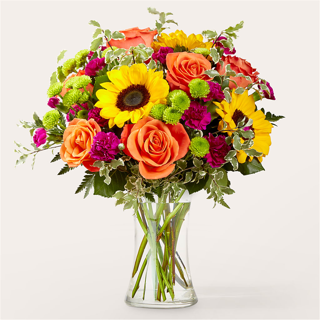 Warmth & Light Bouquet – Flowers By Albert, Lowell MA