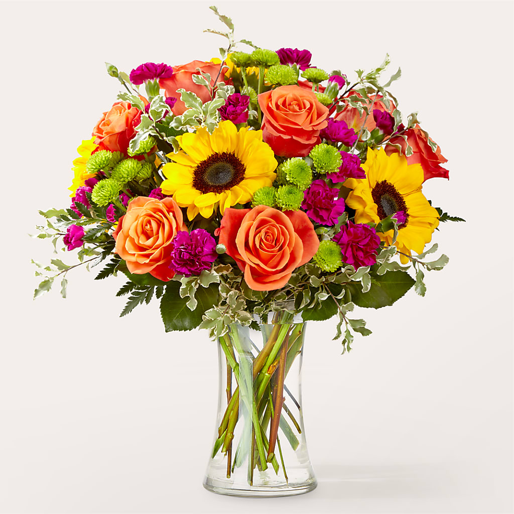 Warmth & Light Bouquet – Flowers By Albert, Lowell MA