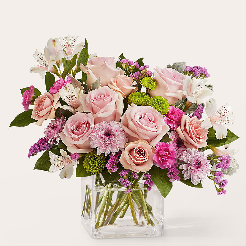 Pink Suede Bouquet – Flowers By Albert, Lowell MA