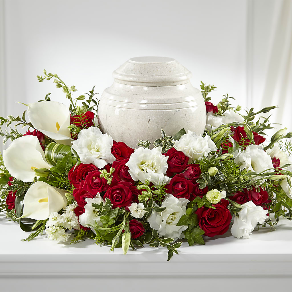 In My Memories Cremation Adornment – Flowers By Albert, Lowell MA