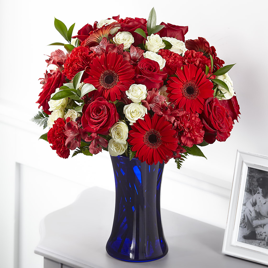 Hearts Embrace Bouquet – Flowers By Albert, Lowell MA