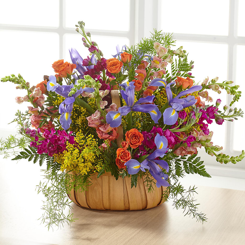 Garden of Life Basket – Flowers By Albert, Lowell MA