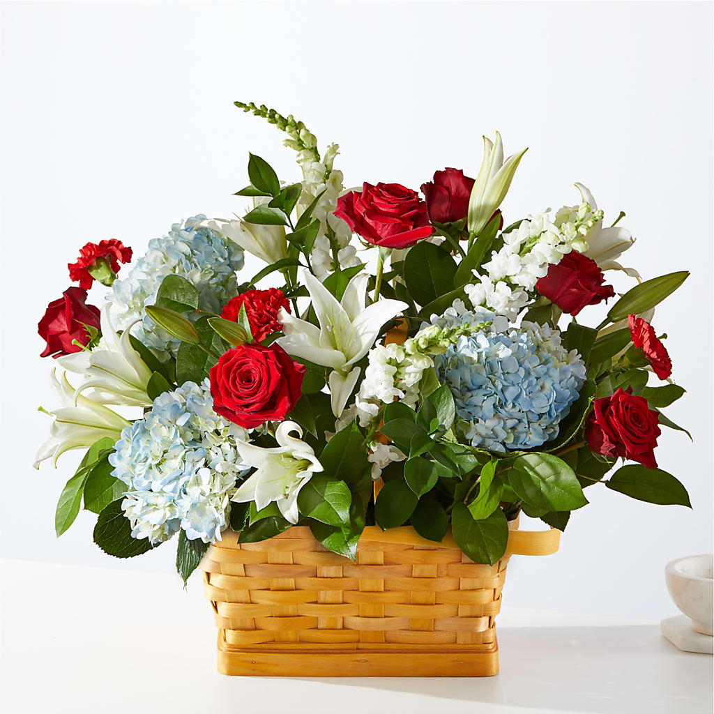 Greater Glory Basket – Flowers By Albert, Lowell MA