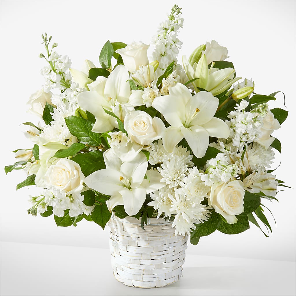 Peaceful Reflections Arrangement – Flowers By Albert, Lowell MA