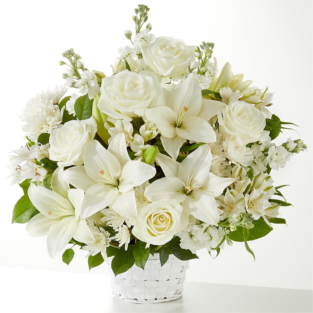 Peaceful Reflections Arrangement – Flowers By Albert, Lowell MA