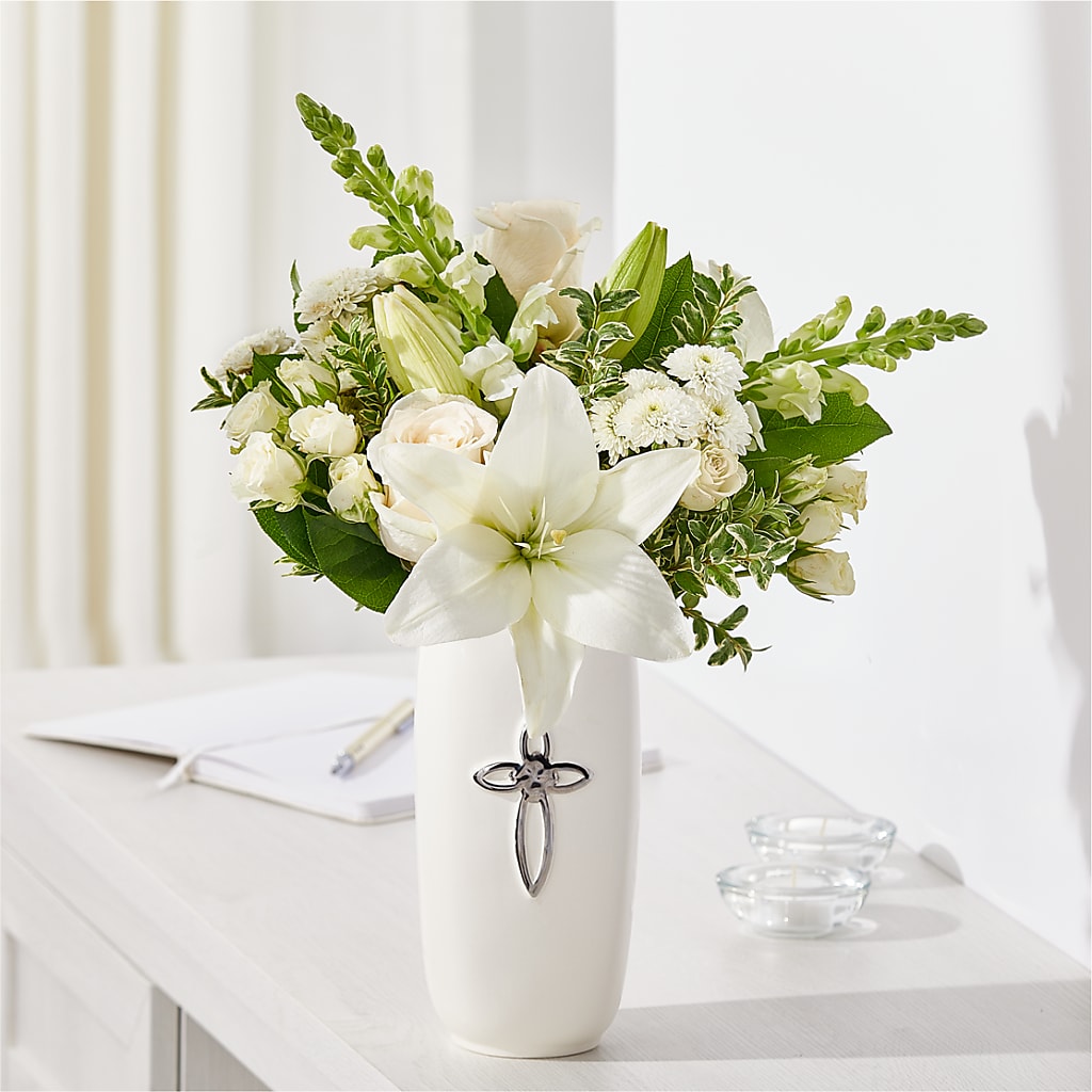 With Grace Bouquet – Flowers By Albert, Lowell MA