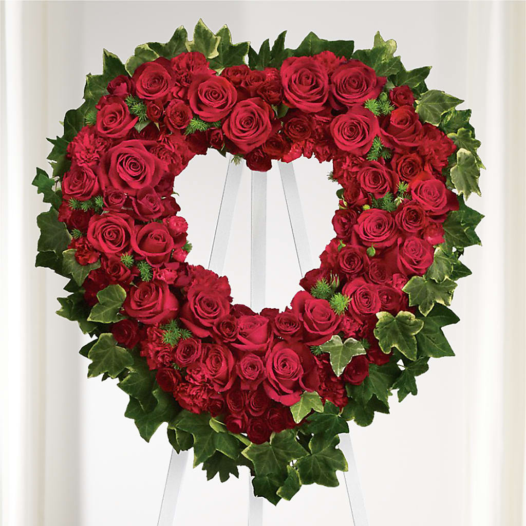 Wholehearted Standing Spray – Flowers By Albert, Lowell MA