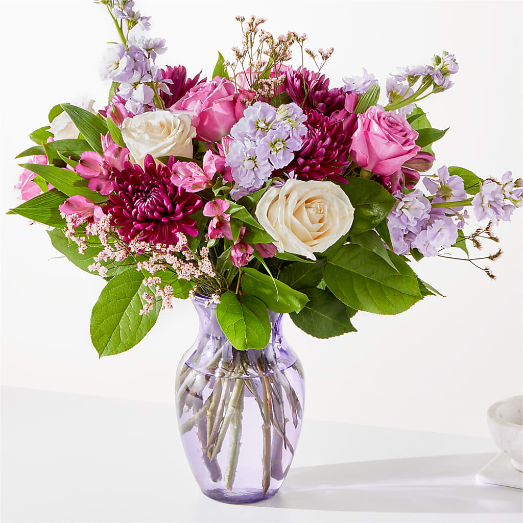 Amethyst Dreams Bouquet – Flowers By Albert, Lowell MA