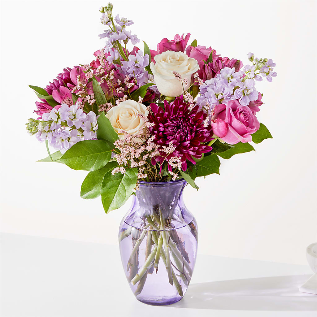 Amethyst Dreams Bouquet – Flowers By Albert, Lowell MA