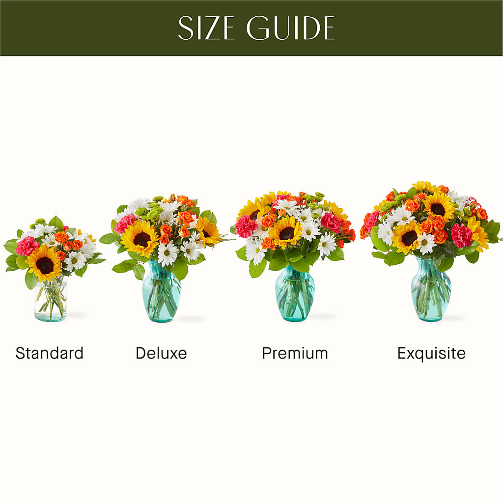 Sun-drenched Blooms Bouquet – Flowers By Albert, Lowell MA