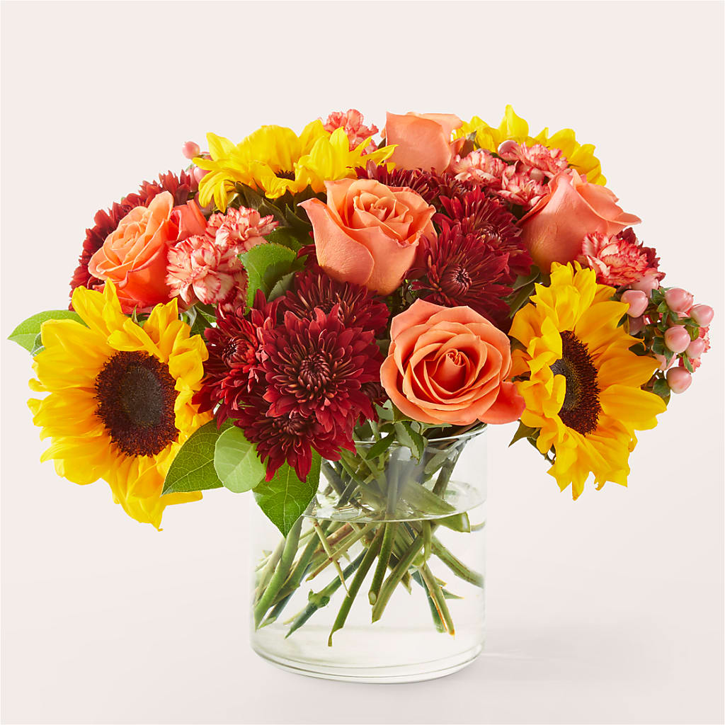 September Sunset Bouquet – Flowers By Albert, Lowell MA