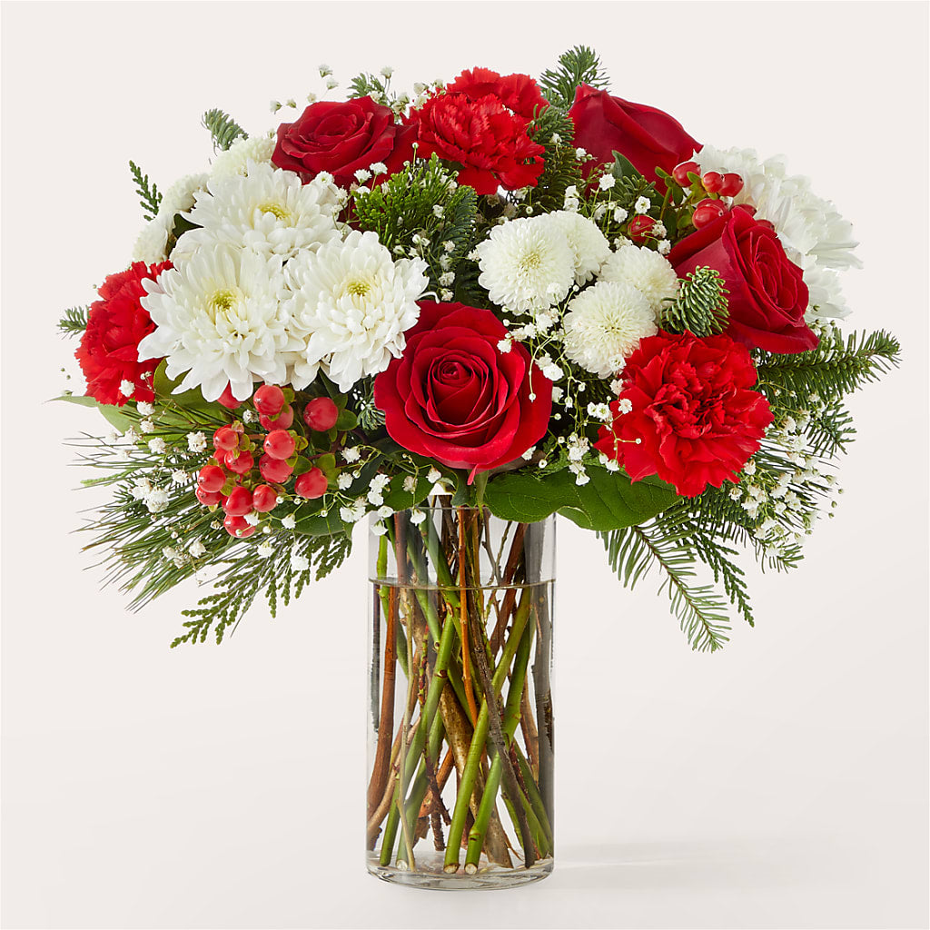 Chance of Flurries Bouquet – Flowers By Albert, Lowell MA