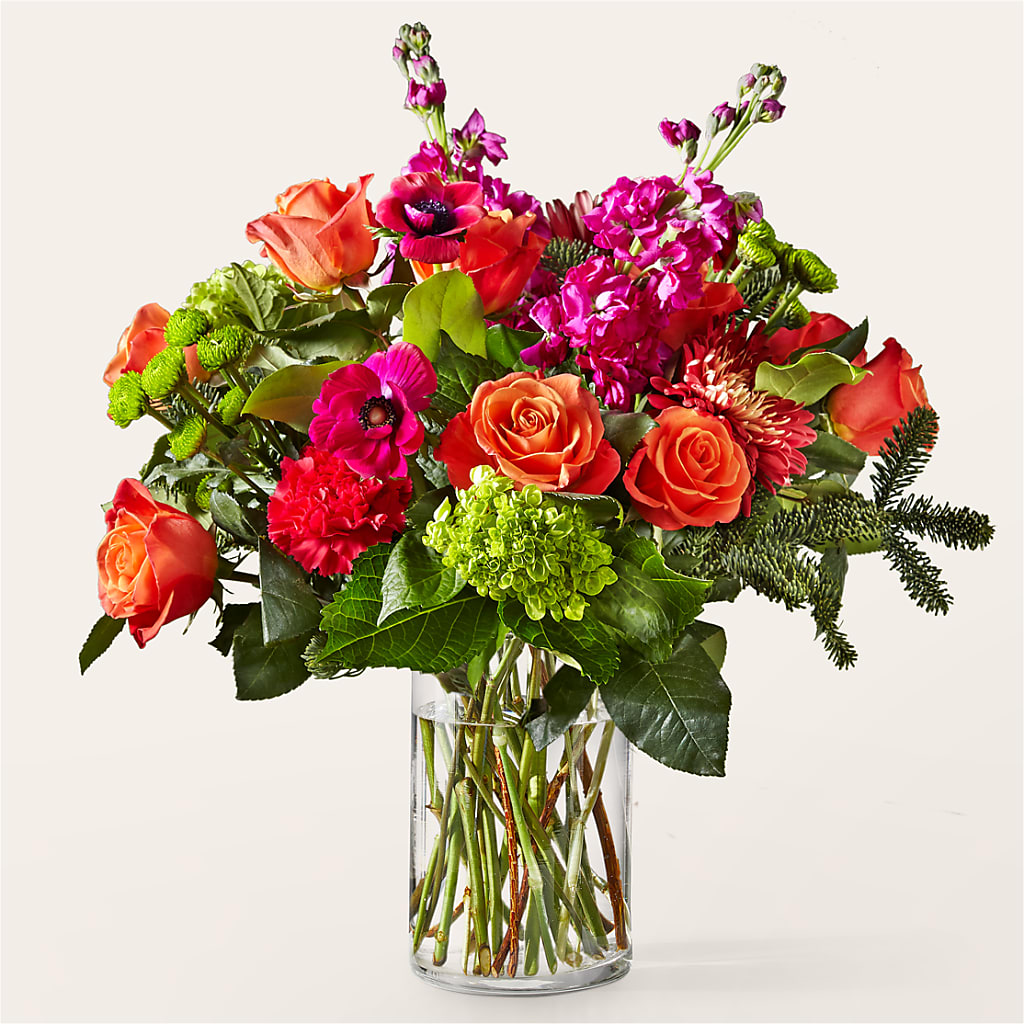 All the Tinsel Bouquet – Flowers By Albert, Lowell MA