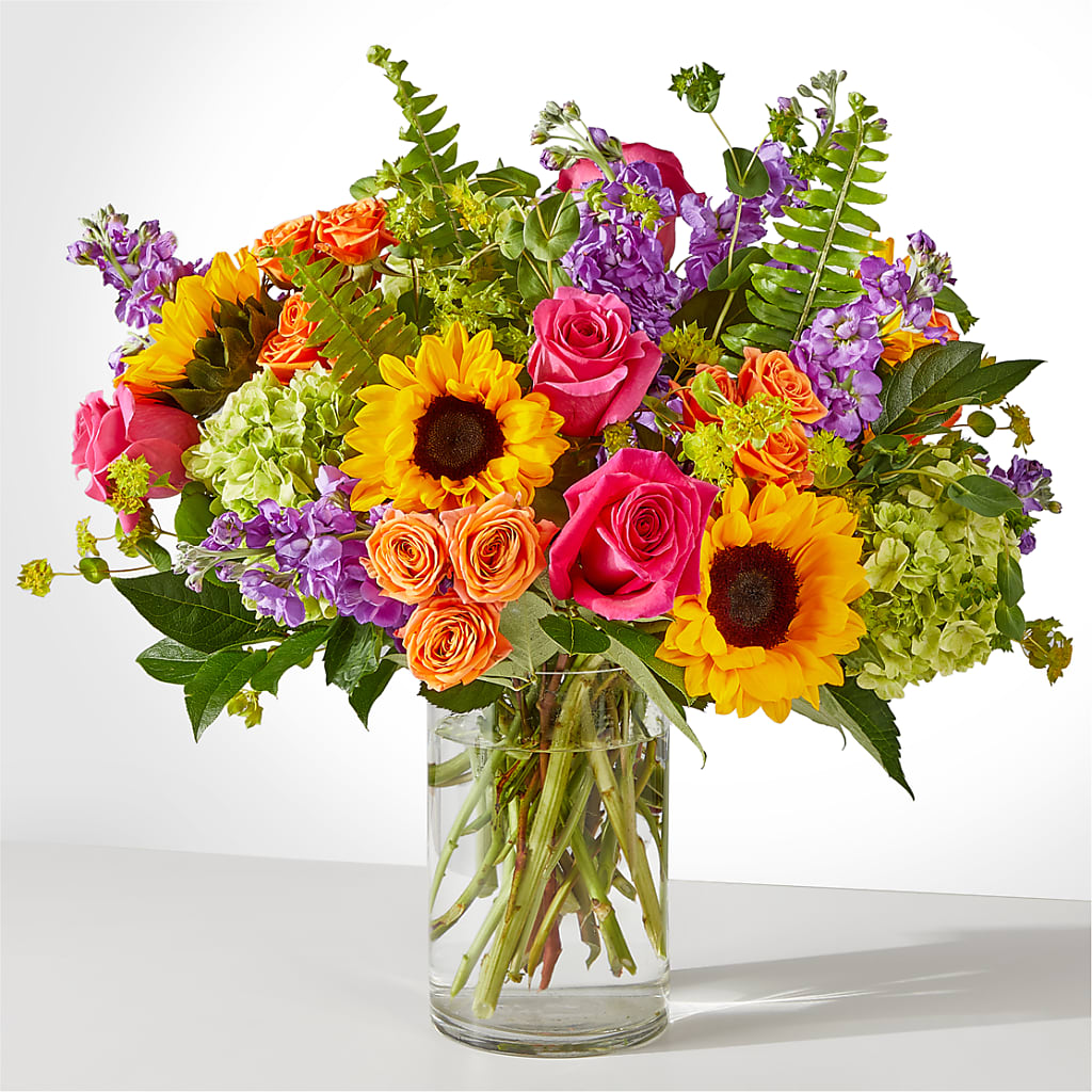 Vibrant Greetings Bouquet – Flowers By Albert, Lowell MA