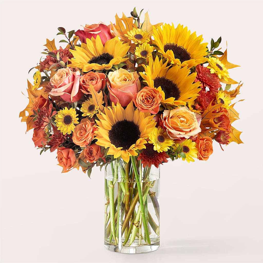 Fluttering Foliage Bouquet – Flowers By Albert, Lowell MA