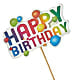 Happy Birthday Pick –  Flowers By Albert, Lowell MA