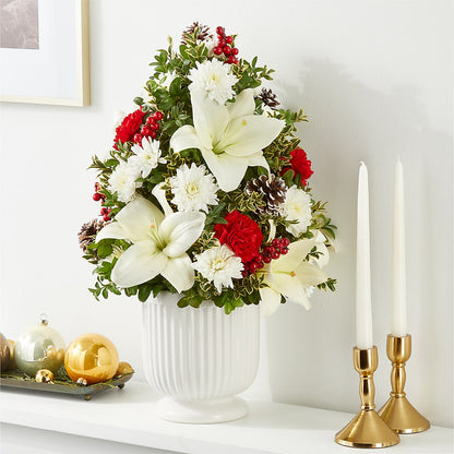 Festive Moments Tree –  Flowers By Albert, Lowell MA