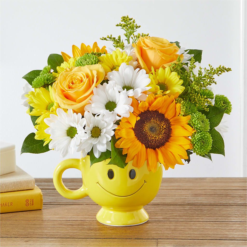 Be Happy Bouquet –  Flowers By Albert, Lowell MA