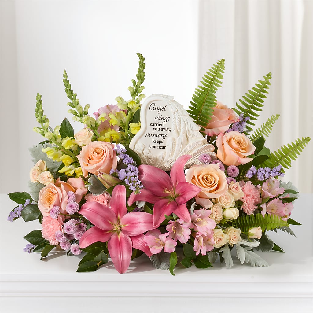 Gentle Light Arrangement –  Flowers By Albert, Lowell MA