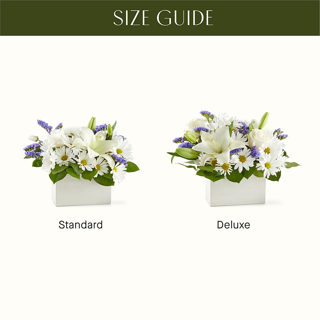 Beyond Blue Box Bouquet –  Flowers By Albert, Lowell MA