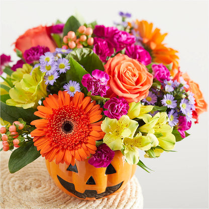 Tricks & Treats Pumpkin –  Flowers By Albert, Lowell MA