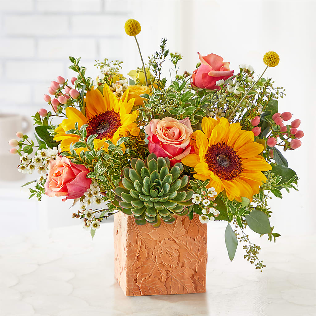 Sunflower Season Bouquet –  Flowers By Albert, Lowell MA