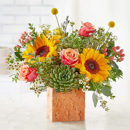 Sunflower Season Bouquet –  Flowers By Albert, Lowell MA