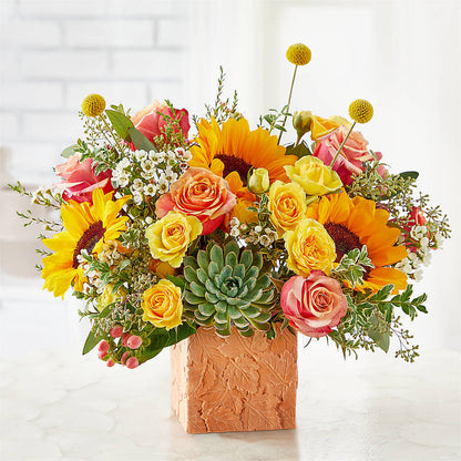Sunflower Season Bouquet –  Flowers By Albert, Lowell MA