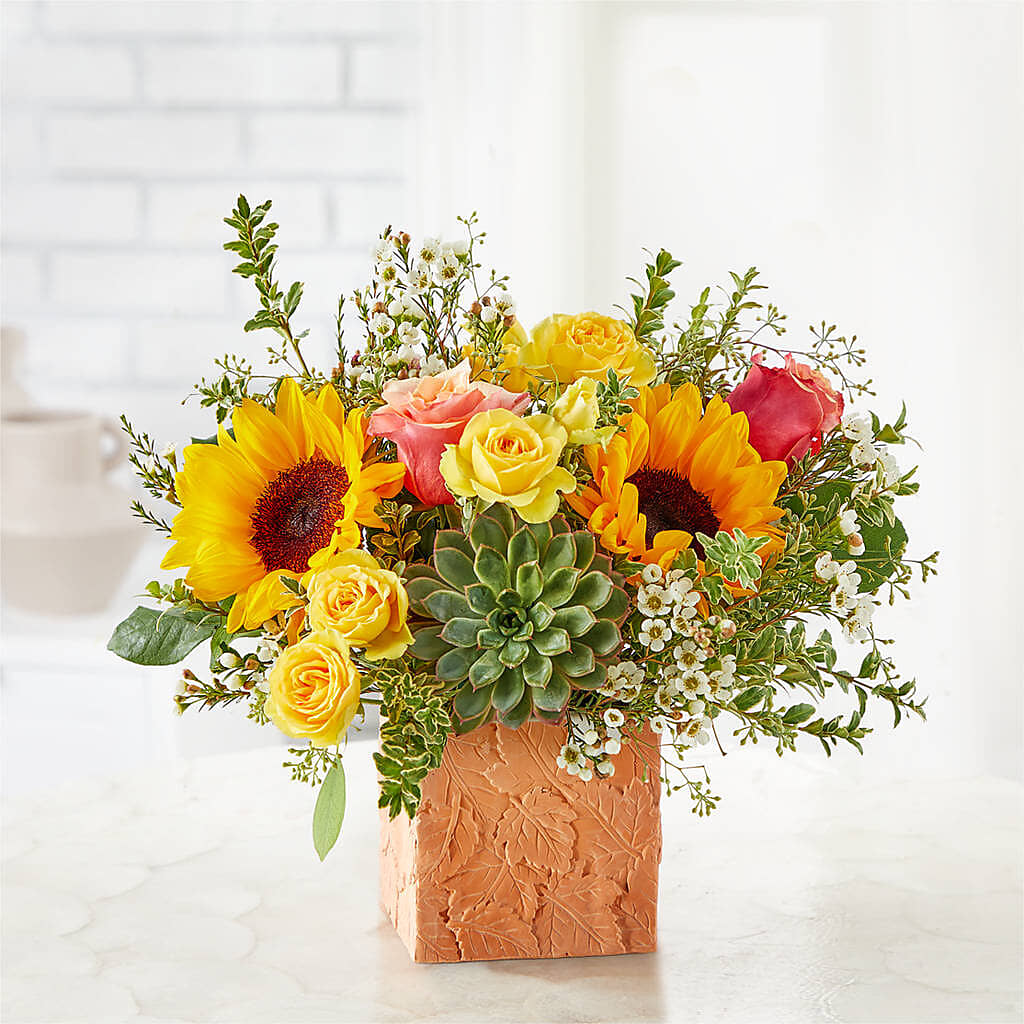 Sunflower Season Bouquet –  Flowers By Albert, Lowell MA