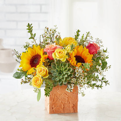 Sunflower Season Bouquet –  Flowers By Albert, Lowell MA