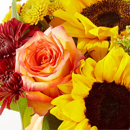 Golden Gourd Pumpkin Bouquet –  Flowers By Albert, Lowell MA