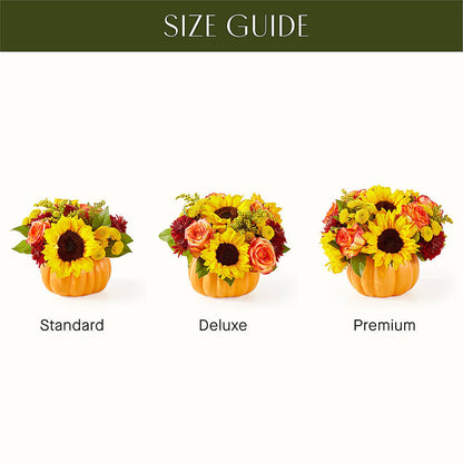 Golden Gourd Pumpkin Bouquet –  Flowers By Albert, Lowell MA