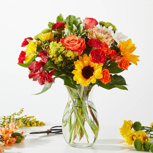 Fall Delight – A Florist Original –  Flowers By Albert, Lowell MA