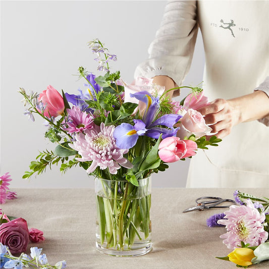 Pastel Tradition - A Florist Original –  Flowers By Albert, Lowell MA