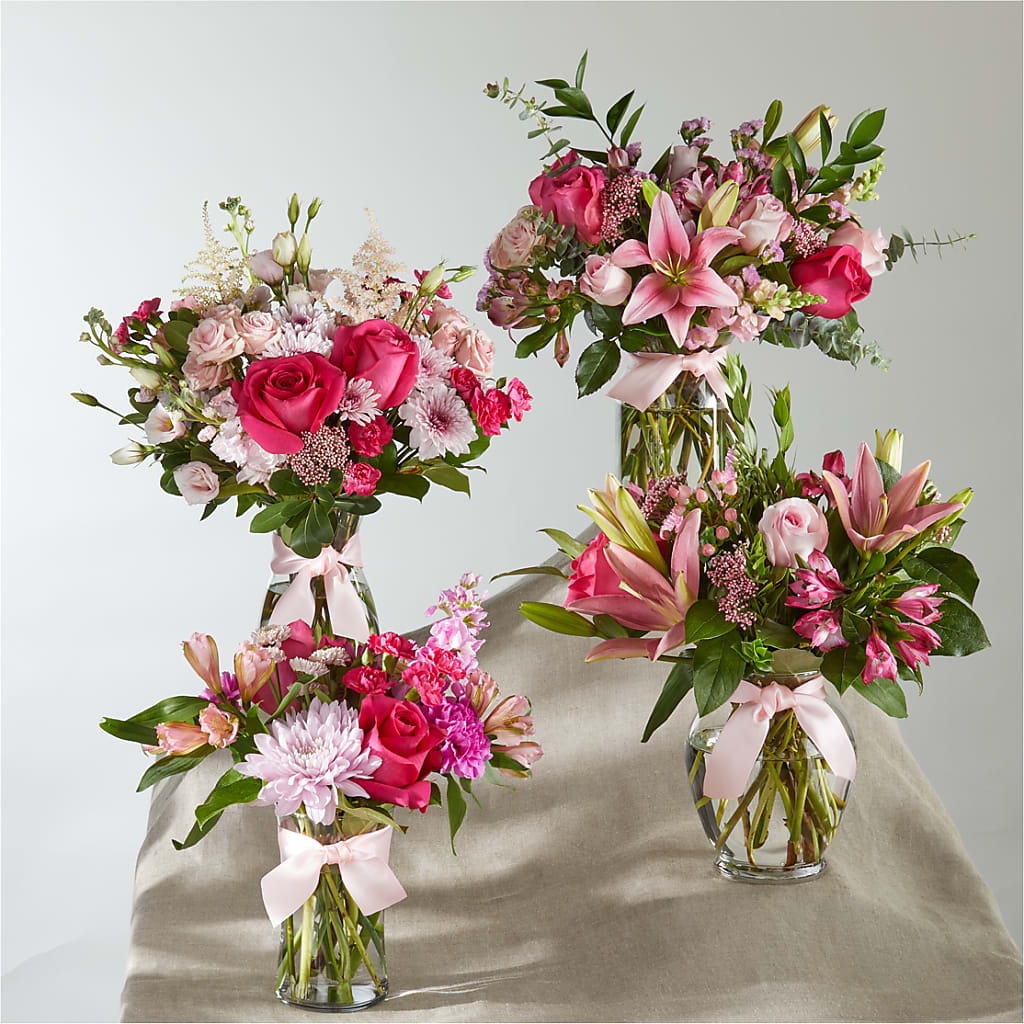 Pink Ribbon - A Florist Original –  Flowers By Albert, Lowell MA
