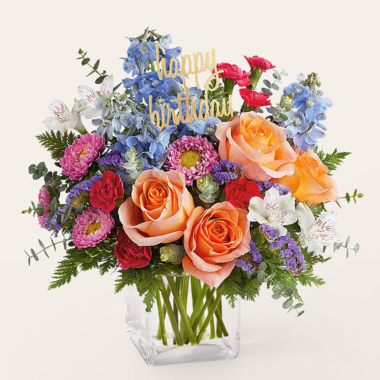 Birthday Bash Bouquet –  Flowers By Albert, Lowell MA