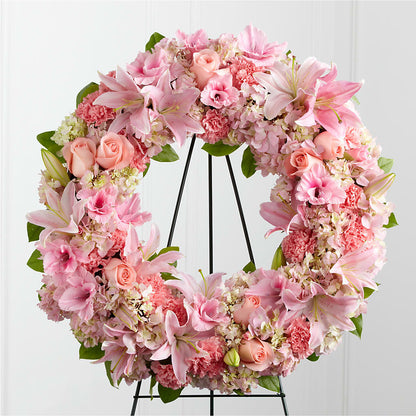 Loving Remembrance Wreath –  Flowers By Albert, Lowell MA