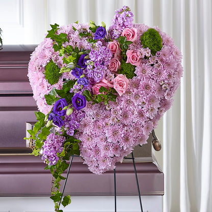 Treasured Love Standing Heart –  Flowers By Albert, Lowell MA