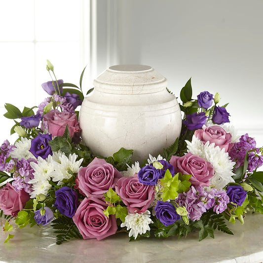 Blooming Sympathy Cremation Adornment –  Flowers By Albert, Lowell MA