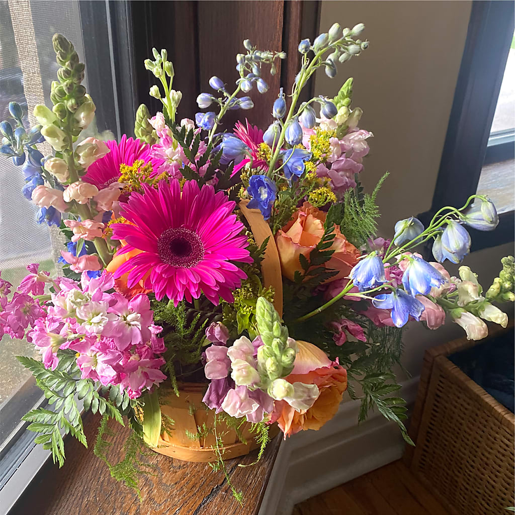 Garden of Life Basket –  Flowers By Albert, Lowell MA