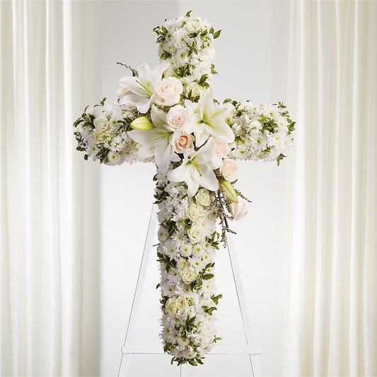 Spiritual Guidance Standing Spray –  Flowers By Albert, Lowell MA