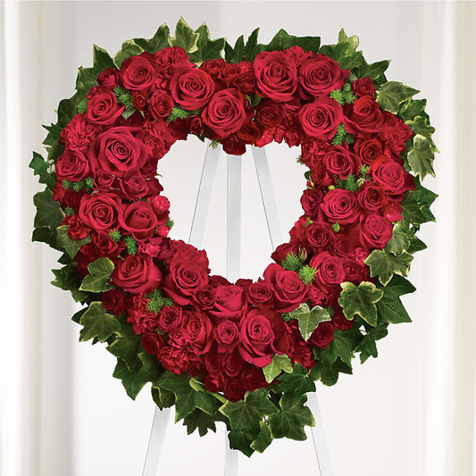 Wholehearted Standing Spray –  Flowers By Albert, Lowell MA